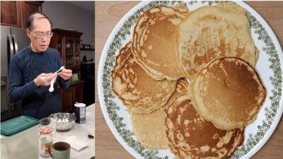 Hubby’s flapjacks