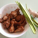 Ginger & Rhubarb Chicken Wings